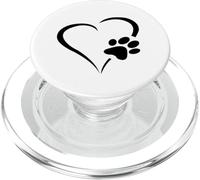 Baby Dog Heart Dog Zampe Cuore Cane PopSockets PopGrip per MagSafe