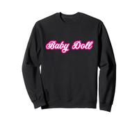 Baby Doll Design Carino Y2K BimboCore Girly Hot Girl Kawaii Felpa