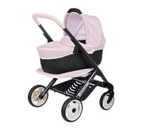 Smoby - Maxi-COSI - Passeggino e carrozzina rosa - per poponi fino a 42 cms - 3 in 1 - A partire da 3 anni - Produzione spagnola