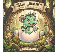 Baby Drachen Malbuch für Kinder Ab 4 Jahren: Große Bilder, dicke Linien & kreativer Malspaß