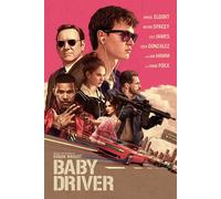 Baby Driver (Blu-ray) Ansel Elgort Kevin Spacey Lily James Jon Bernthal Jon Hamm
