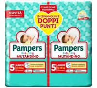 Baby-Dry Mutandino 5 Junior 12-18kg Pampers 13+13 Pezzi