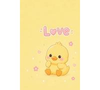 Baby Duck Notebook: Kawaii Aesthetic Lined Notebook for Notes, Journaling, School & Daily Writing - Cute Pastel Animal Cover Design for Girls, Teens & Women