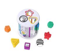 Baby Einstein 12493, Zen & Cal's Playground, cubo di attività multisensoriali per la scoperta di forme e colori, per neonati e bambini, senza BPA, per età dai 6 mesi in su, Multicolore