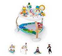 Baby Einstein 4-in-1 Discover More Baby Activity Jumper & Table, per Gioco Ispirato a Montessori, Età 6 Mesi e Oltre