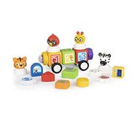 Baby Einstein Blocchi magnetici multiattività 20 pezzi per costruzioni Click & Crete, 6 mesi in su