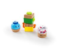 Baby Einstein by Hape- Quattro mattoncini pazzi, Multicolore, E11886