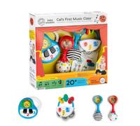 Baby Einstein Cal's First Music Class - Set Regalo, 4 Pezzi, Strumenti Giocattolo Musicale per Bambino o Bambina, 3 Mesi e Oltre