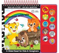 Baby Einstein: Discover with Me: 2-Sided Easel for Kids & Caregivers (Play-A-Sound)