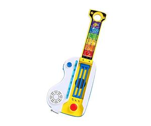 Baby Einstein, Flip & Riff Keytar™ Gioco musicale 2 in 1 pianola e chitarra con luci e melodie, 12 mesi+