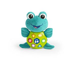 Baby Einstein, Jouet Musical Ocean Explorers, Peluche Toute douce, 50 mélodies en 3 langues, lumieres, 3 Modes de jeu, Neptune