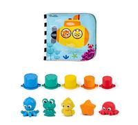 Baby Einstein Ocean Explorers Set regalo Opus Bath Pals con 11 pezzi, dai 3 Mesi in Su