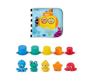 Baby Einstein Ocean Explorers Set Regalo Opus Bath Pals con 11 Pezzi, dai 3 Mesi in su