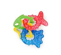 Baby Einstein, Set con giocattolo massaggiagengive Cool Critters Ocean Explorers, 3-36 mesi, multicolore