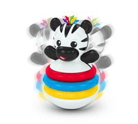 Baby Einstein Stack & Wobble Zen BPA Free Teether Toy for Cause and Effect Learn