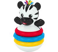 Baby Einstein Stack & Wobble Zen Zebra giocattolo con dentaruolo 3 m+ 1 pz