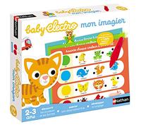 Nathan - Baby Electro Mon Imagier - Scopri forme e colori - Gioco educativo elettronico - 1 penna sonora e luminosa inclusa - Per bambini dai 2 anni