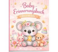 Baby-Erinnerungsbuch: Das erste Jahr (Mädchen - Edition)