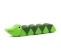 Baby Finger Training Bambola in legno carino caterpilars correzione del comportamento giocattolo di alta qualità fatto in legno carino burattino bambino blocco di legno set