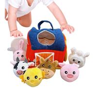 Baby Fishing Toy - Game di in Stoffa con Tazze di impilamento | Soft Educational Preschool Activity per l'interazione Genitore-Figlio, Divertimento in Famiglia, Gioco in Classe, Viaggio, Auto, a