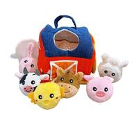 Baby Fishing Toy - Game di in Stoffa per l'interazione per Bambini Genitori, attività di apprendimento in età prescolare con Gioco educativo, Gioco Divertente per Classe, Viaggio, Auto, casa, mu