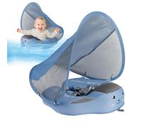 Baby Float Berbapy - Float Da Piscina per Bambini, Float Di Da Nuoto? Nessun Float Di Nuoto Di Nuoto Con Baldacchino per La Protezione Solare per Viaggi Estivi per La Spiaggia Della Spiaggia per