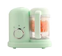 Baby Food Maker - Macchina integrata per cottura a vapore e agitazione manuale per alimenti e succhi di frutta fatti in casa