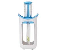 Baby Food Maker Puree Spremiagrumi Portatile Baby Food Container Infantino Squeeze Station Manuale in silicone Baby Fpuree Squeezerood Processor per alimenti semi solidi fatti in casa(Straniero)