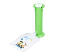 Baby Food Pouch Maker,KIMISS 7pcs Pure Color Pouches, Toddler Fruit Squeeze Puree Filler per Bambini,Sacchetti Ricaricabili per Alimenti per Bambini (Verde)