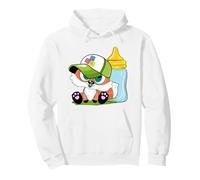 Baby Fox in Cappellino Baseball con Pacifier Felpa con Cappuccio