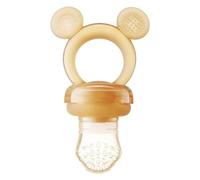 Baby Fruit Feeder & Weaning Essentials - Massaggiagengive morbido, antibatterico, in silicone alimentare, per neonati e bambini (L)