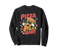 Baby Funny Cartoon Food Design Pizza Slice Felpa