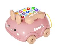 Baby Game Telephone - Spezzo di coniglio, giocattoli di apprendimento rotolanti | Funzione narrativa della storia, modello di telefono mobile di gioco, educazione educativa colorata, ore,