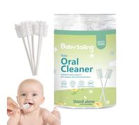 Baby Garza lingua Cleaner - 30 pezzi orral pulizia stick | morbido e confortevole garza inffant spazzolino da denti | Baby First Toothbrush | orral gomma pulizia stick per casa, viaggi, hotel e