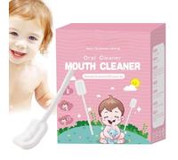 Baby Garze Pulisci lingua - Bastone morbido per la pulizia | Pulitore portatile per la lingua della lingua e della bocca e dei denti del bambino