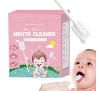Baby Garze Pulisci lingua | Bastone per la pulizia delle gengive | Pulisci lingua flessibile e delicato, comodo e portatile per la pulizia dei denti