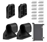 Baby Gate Parts, Hardware Set, 2.76x1.97x0.79 Inches Retractable Gate, Latches Brackets Screws Extension Stair Components for Nursery Room Kitchen Safety Childproofing Solutions