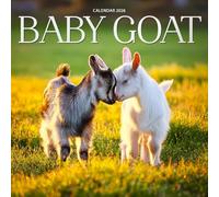 Baby Goats 2026 Calendar: Adorable Farm Animal Photography of Playful Kids