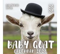 Baby Goats Calendar 2026: Funny Farm Animals & Cute Moments