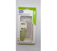 Chicco Grattugino e cucchiaio per frutta e verdura in silicone 6+ mesi
