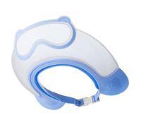 Baby Hair Washing Shield, Adjustable Kids Shower Cap, 9,06 x 9,06 x 2,76 pollici Soft Waterproof Visor Prevents Soap and Water from Eyes, Lightweight Comfortable Design for Bathing Use
