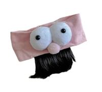 Baby Hairpiece Bangs Fascia Alla Moda Hairpiece Copricapo Divertente Grandi Occhi Decor Accessori Per Capelli Per Neonati E Bambino