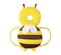 Baby Head Protector - Baby Saver Backpack | Bee Shape Soft Headrest Cushion | Multifunctional Safety Pillow For Toddler, 5-24 Months Adjustable Strap Protection For Crawling & Walking