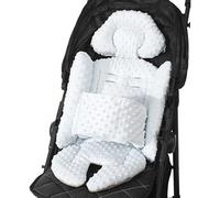 Baby Head Support For Car Seat | Car Seat Head Support For Kids | Soft Baby Headrest Insert, Ergonomic Baby Head Support Cushion, 84x33cm Cushioned Baby Headrest For Strollers