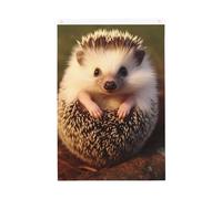 Baby Hedgehog Welcome Garden Flag 0,6 x 0,9 m Double Sided No Fade House Yard Bandiere Photo Sfondo Banner per Cortile Portico Prato Decorazione Esterna