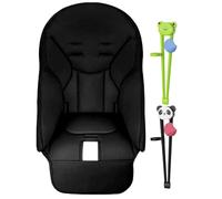 Baby High Chair Cover, Pu Leather High Chair Cover, High Chair Padding Seat, Kids Chair Cushion, Children's Dining Chair Cover, Soft High Chair Pad, Comfortable Pu Leather High Chair Cover for Kids