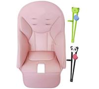 Baby High Chair Cover, PU Leather High Chair Cushion, Breathable Highchair Cover, Kids Chair Padding Seat, Replacement High Chair Cushion, Safety-Centric Design, Effortless Baby Mealtime For Kids Chai
