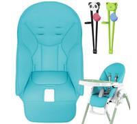 Baby High Chair Cover, PU Leather Soft Padding Seat Children's Dining Chairs, Comfortable And Easy To Clean Cushion, Portable Child Seat Baby Dining Room, For High Chairs And Kids' Chairs