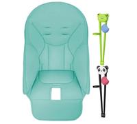 Baby High Chair Cover, PU Leather Soft Padding Seat Children's Dining Chairs, Comfortable And Easy To Clean Cushion, Portable Child Seat Baby Dining Room, For High Chairs And Kids' Chairs