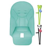 Baby High Chair Cover W/Training Chopsticks, High Chair Covers For Baby, Baby High Chair Cushion, Comfortable Baby Dining Chair Seat Cushion Kids Dining Chair Cushion Replacement Cover For Baby Chair